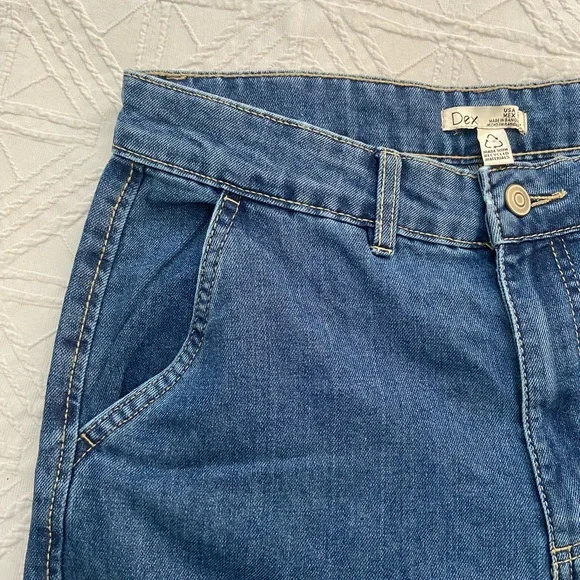 Dex High Rise Blue Jeans - Picture 6 of 14